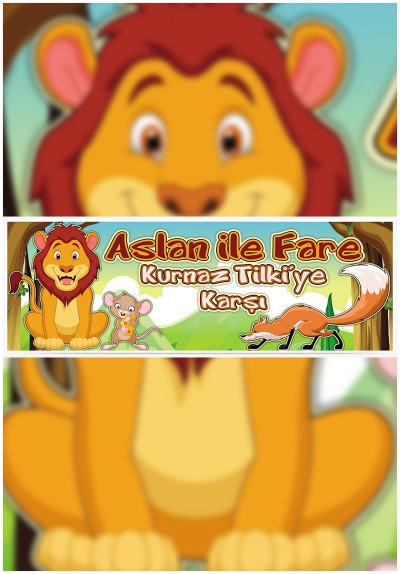 Aslan ile Fare Kurnaz Tilkiye Karşı