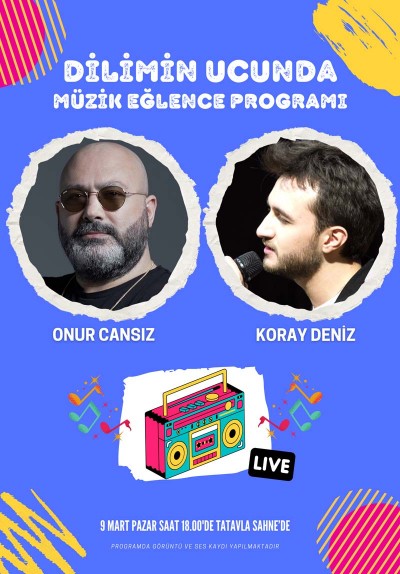 Dilimin Ucunda Müzik Eğlence Programı