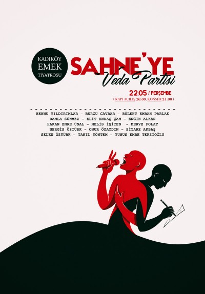 Kadıköy Emek Tiyatrosu Sahne'ye Veda Partisi