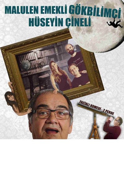 Malulen Emekli Gökbilimci Hüseyin Çineli